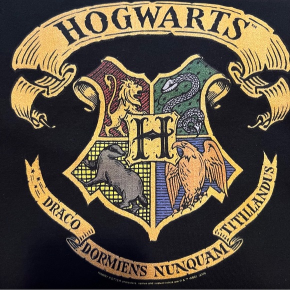 Harry Potter Hogwarts Coat of Arms Sweatshirt - Picture 8 of 8